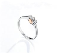 Anneau Roberto Giannotti Femme in Or blanc Diamante 0.15 Ct LUXAN02 - LUXAN02